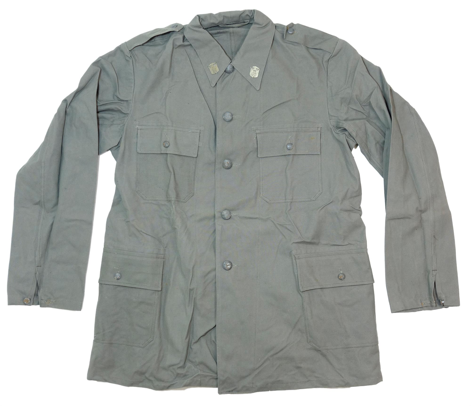 grey cotton jacket Swedish army surplus NEW/OLD stock olive 