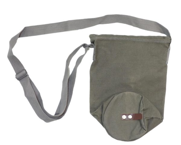 Swedish Army Surplus Gas Mask Bag Shoulder - Image 2