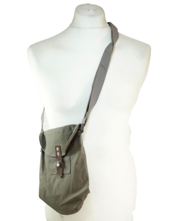 Swedish Army Surplus Gas Mask Bag Shoulder - Image 3