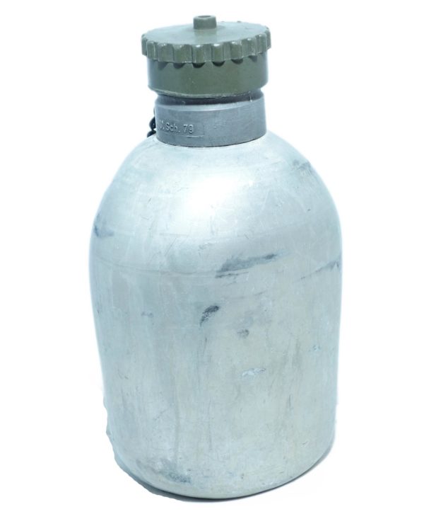 Original Austrian army surplus aluminium canteen with screw top