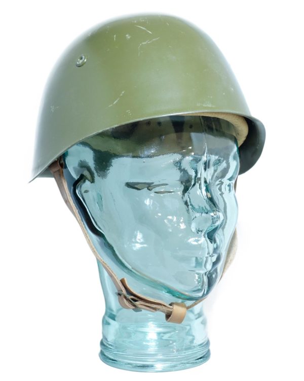 BULGARIAN/CZ military army surplus steel combat helmet M72 - Image 2