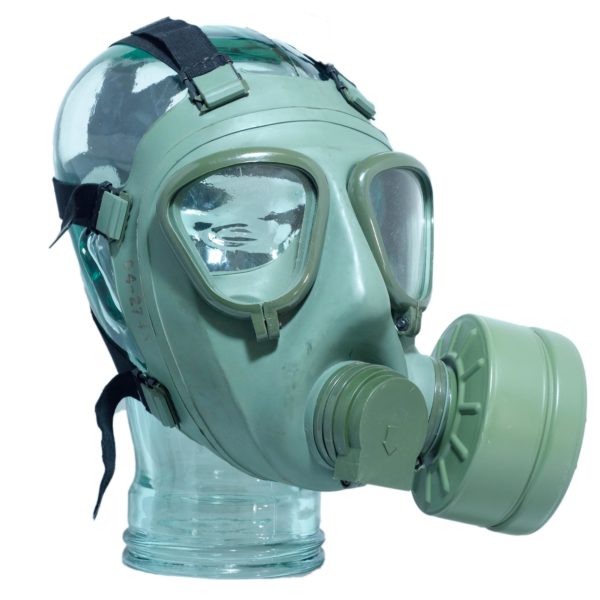 Croatian Army Surplus M2 Gas Mask with Filter M9 Style