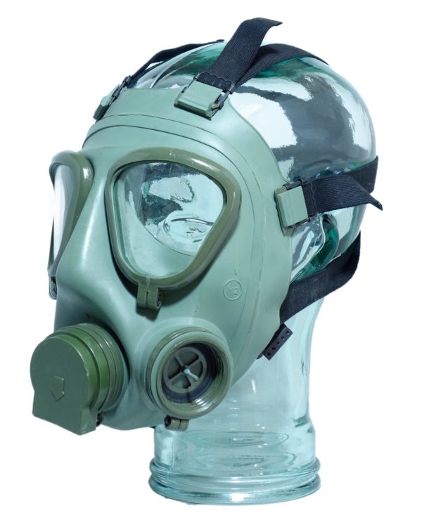 Croatian Army Surplus M2 Gas Mask with Filter M9 Style - Image 2