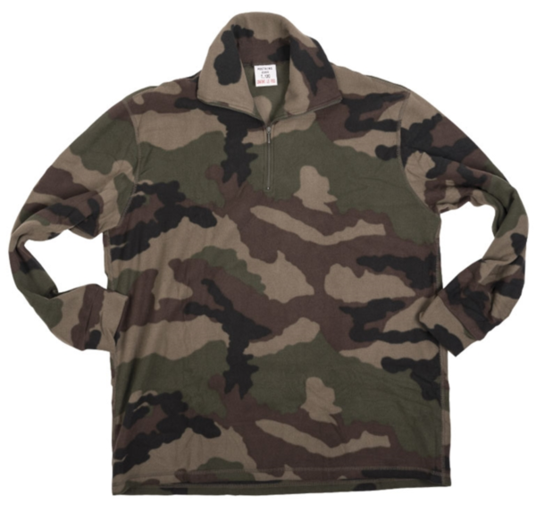 French Army Surplus BRAND NEW Fleece Woodland Camo