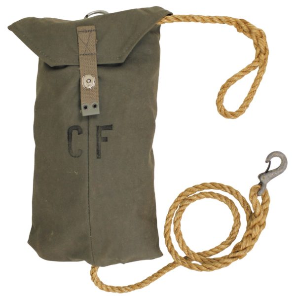 Danish Army Surplus Rope set with carabiner and loop transport bag - Image 2