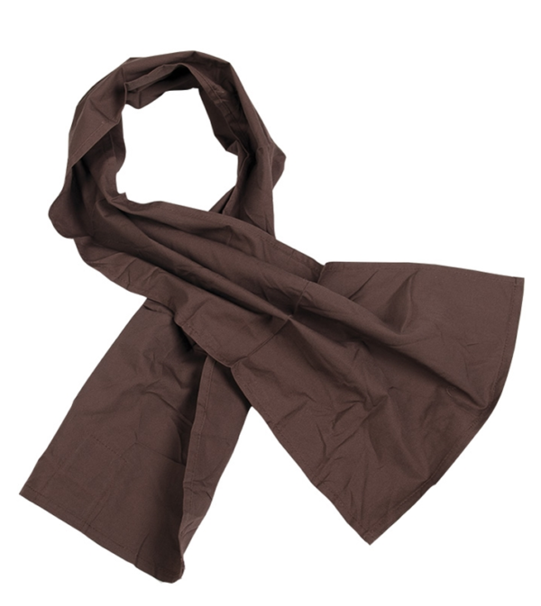 Dutch army surplus lightweight brown neck scarf bandana