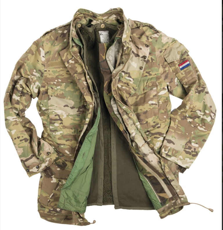 Dutch army surplus MTP camouflage 3 layer waterproof parka Surplus & Lost