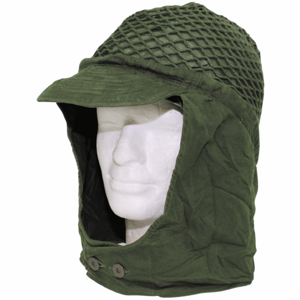 Sweidsha military surplus helmet netting with neck cover
