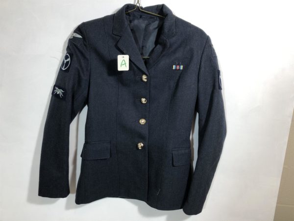 British RAF Army Surplus Royal Air Force Uniform Jackets Blue - Image 2