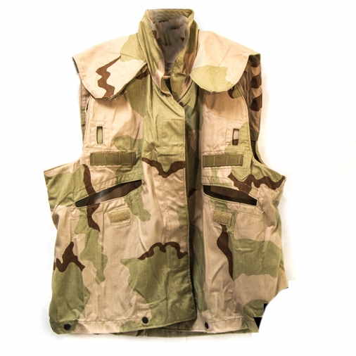 US ARMY Cover Vest PASGT Desert Camouflage Small and Medium Size