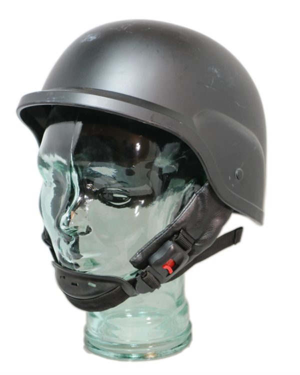 British army surplus black cadet / training helmet PLUS cadet cover