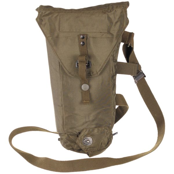 Austrian Army Surplus Shoulder Gas Mask Bag Olive