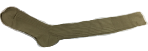 2 x pairs of Italian army surplus long / knee length socks