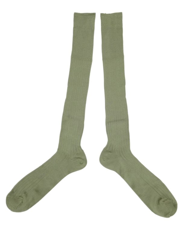 2 x pairs of Italian army surplus long / knee length socks - Image 2