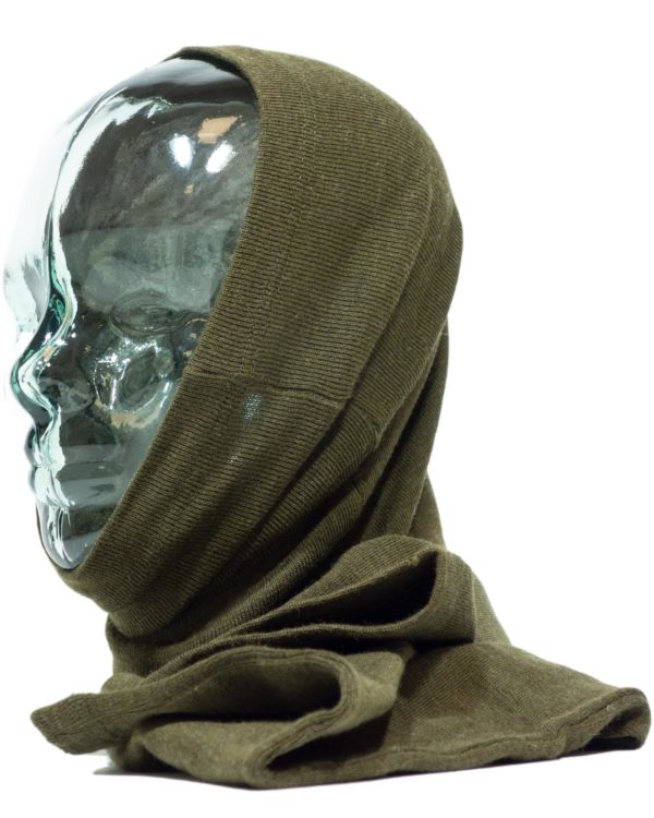 NEW Czech army surplus LONG snood headover balaclava tube scarf