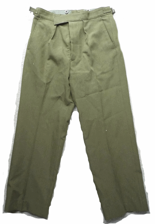 British army military surplus No2 Olive barrack uniform trousers ...