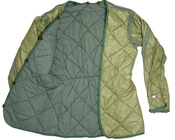 Czech Army Surplus Quilted Jacket Parka Liner - Image 2