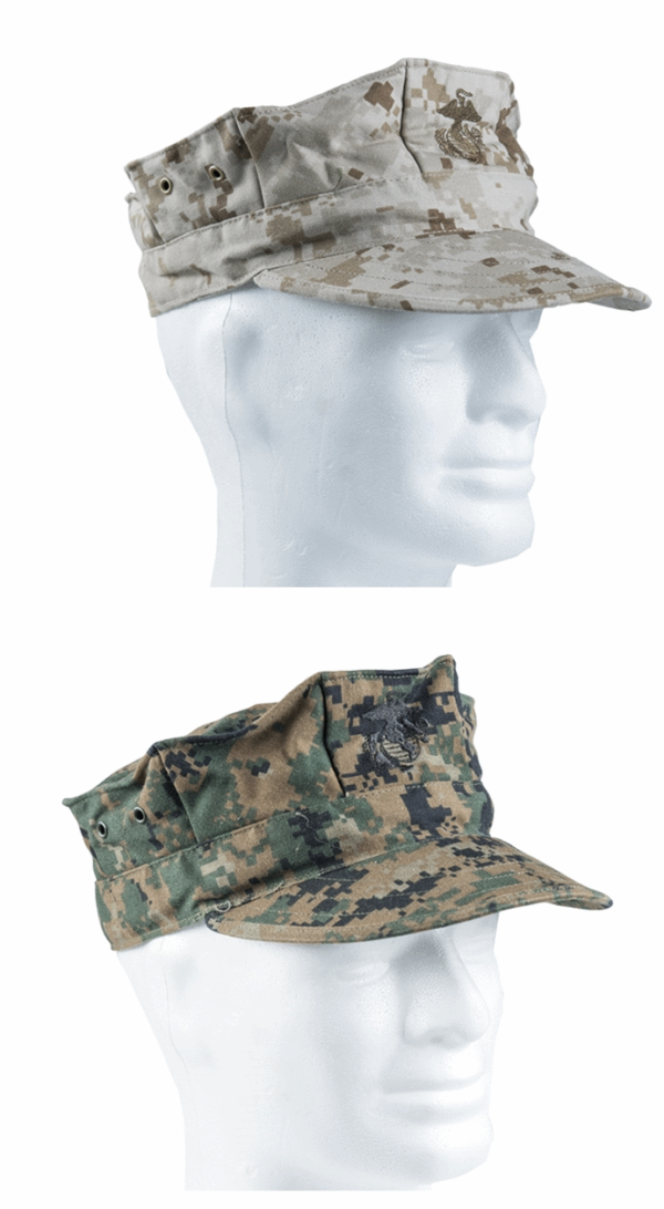 Genuine US army marine corps marpat camo BDU field cap