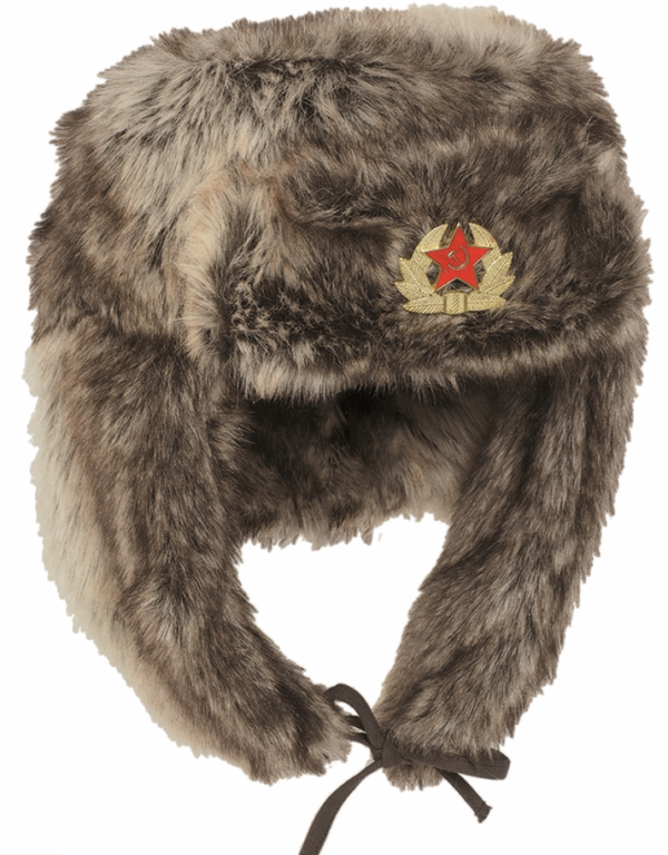 Russian Red army Soviet styled SHAPKA cold weather hat ushanka