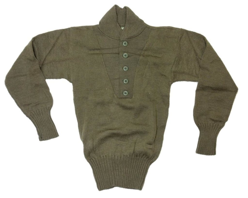 Vintage US army surplus WOOL pullover NEW/OLD stock - Surplus & Lost