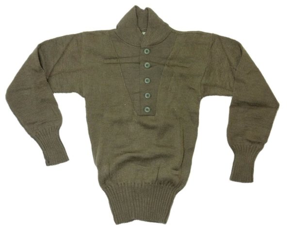 Vintage US army surplus WOOL pullover NEW/OLD stock