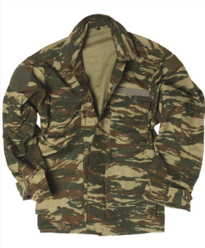 Army surplus UNISSUED field jacket in ripstop cotton lizard camo