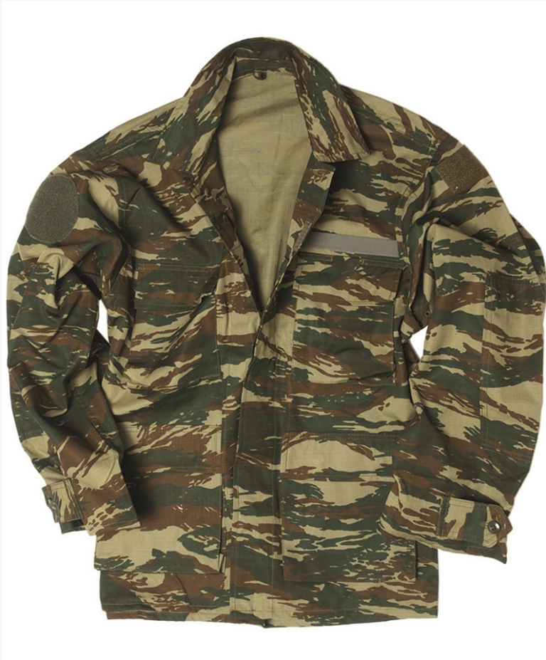 Army surplus UNISSUED field jacket in ripstop cotton lizard camo ...