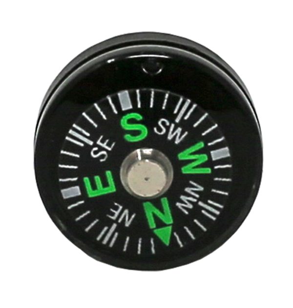 BCB OIL FILLED BUTTON COMPASS - Ultra Compact 13mm - Mini SAS Survival Bushcraft