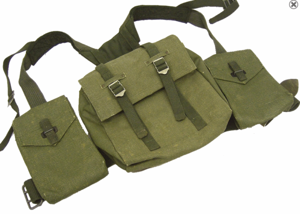 Swedish army surplus 5 (6) piece NEW/UNISSUED webbing set