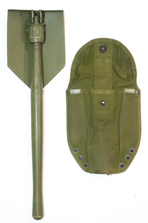 Genuine Austrian army surplus folding shovel spade entrenching tool - Image 2