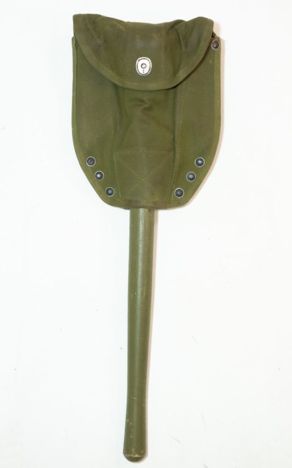 Genuine Austrian army surplus folding shovel spade entrenching tool - Image 3