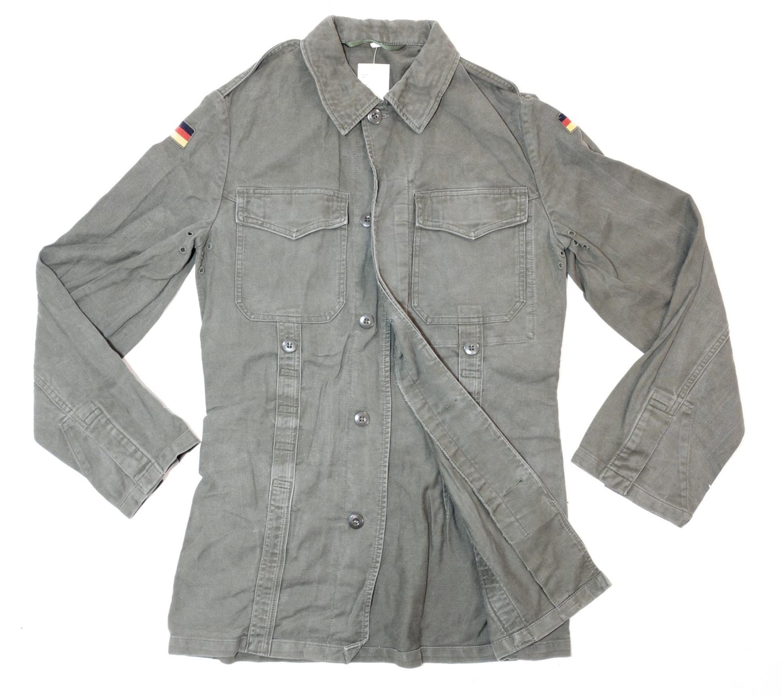 German army vintage military moleskin field jacket heavy cotton