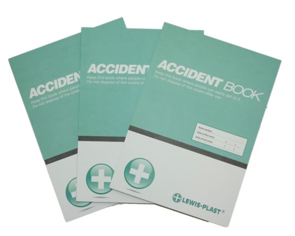 A4 First Aid Accident Book GDPR Compliant 50 Page Report Form RIDDOR HSE