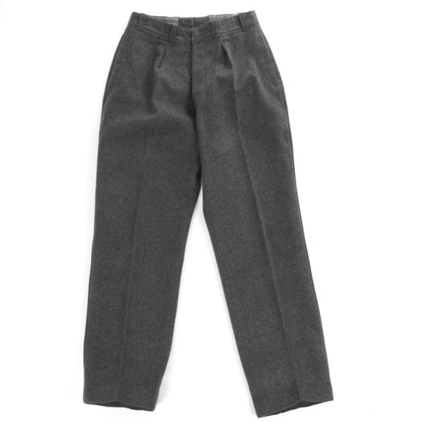 Swiss Army Surplus Uniform 2 Piece Jacket Trousers 100% Wool Vintage - Image 3