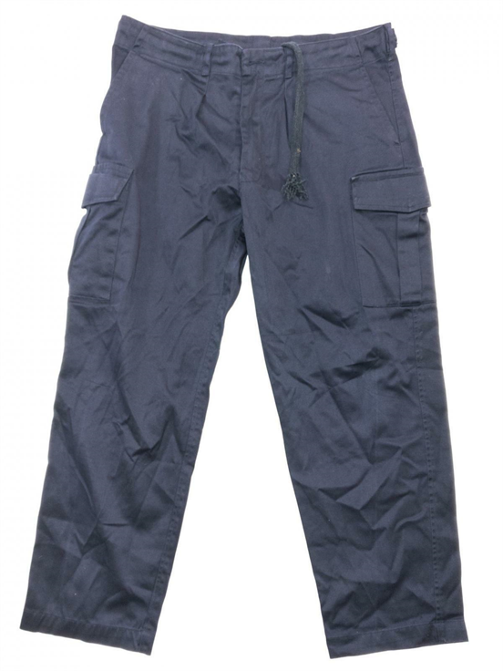 British Royal Navy surplus blue cotton Combat trousers work - Surplus ...