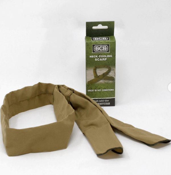 BCB hot weather tropical water neck cooling scarf British army