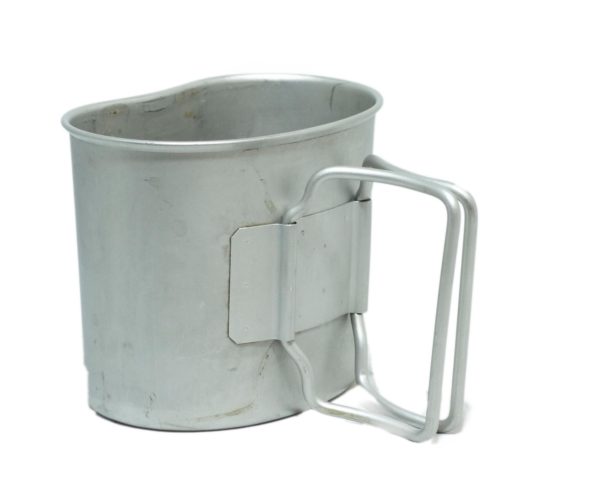 Dutch Army Surplus Steel Cup Mess Tin Canteen SUPERGRADE - Image 2