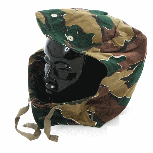 Belgian army surplus congo camouflage jacket parka hood - Surplus & Lost