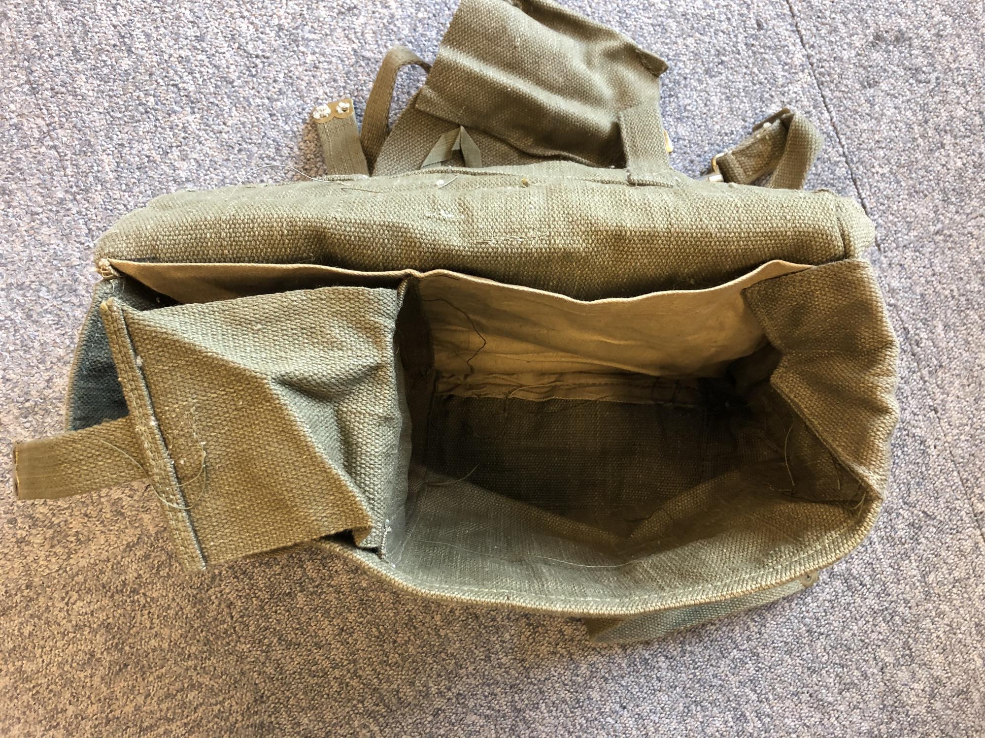Army surplus canvas backpack shop