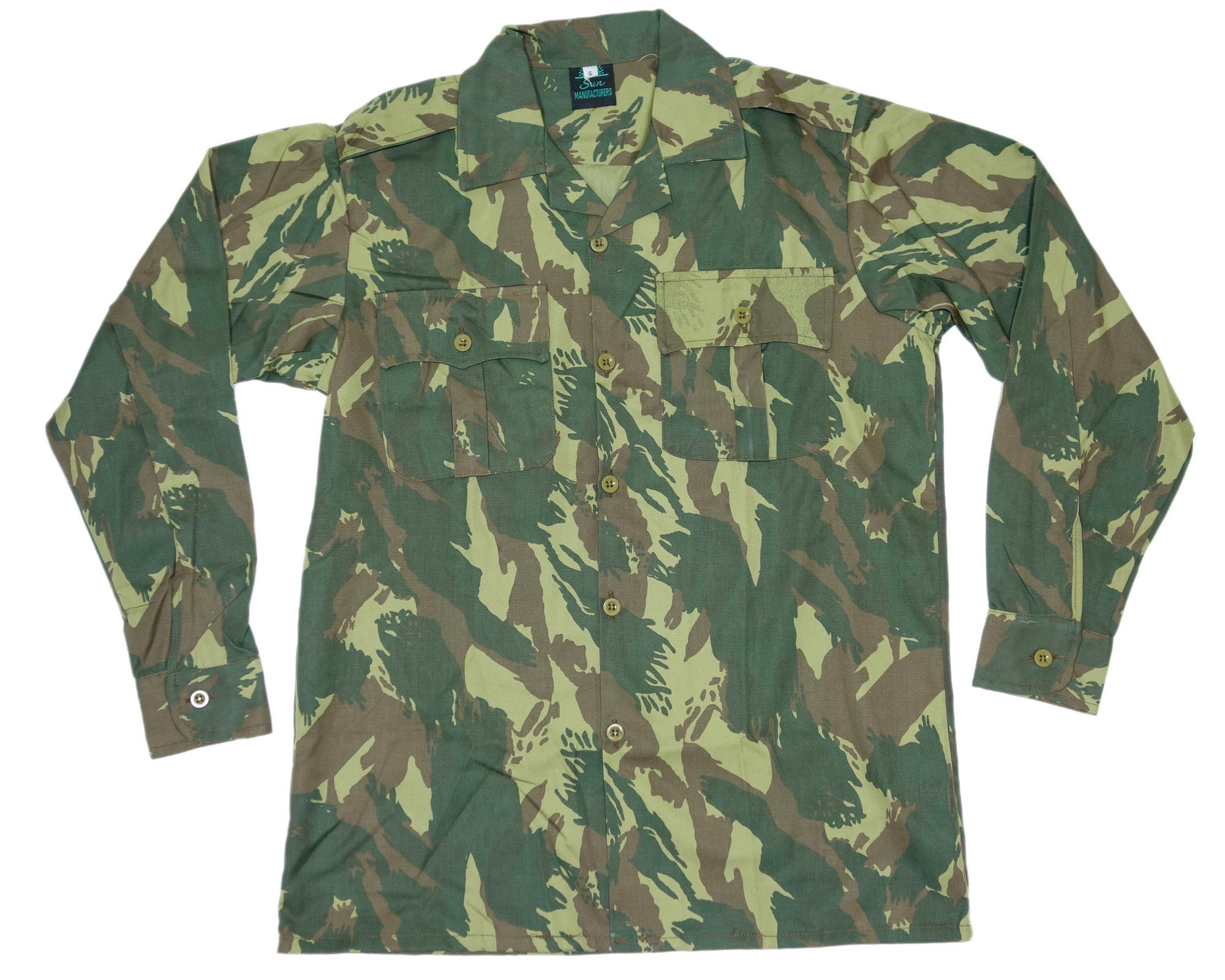 Army Surplus Style Lizard Camo Long sleeved shirt - Surplus & Lost
