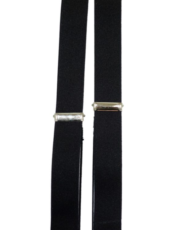 British Army Surplus adjustable braces black in colour