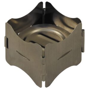 Stove Support for meth or solid fuel cookers light weight portable carry bag