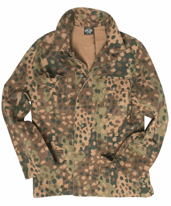 All cotton repre Geman army WW2 Pea Dot Camo field jacket