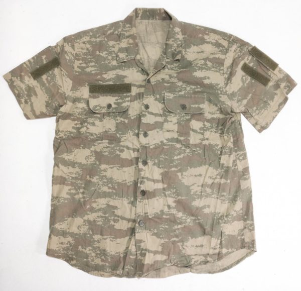Turkish Military Surplus Camouflage Combat Field Shirt