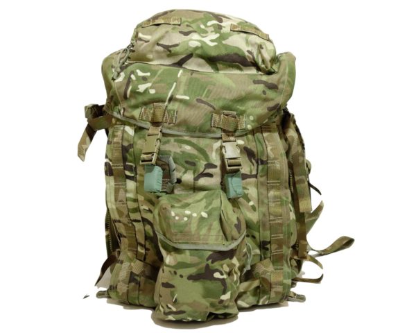 British Army Surplus Long and Short back bergen rucksack MTP camo