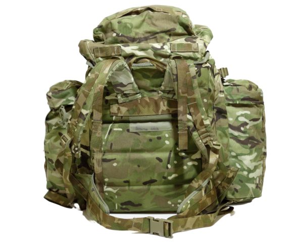 British Army Surplus Long and Short back bergen rucksack MTP camo