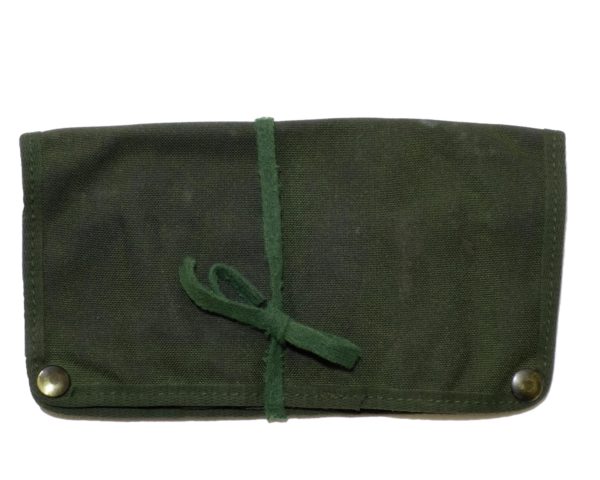 British Army Surplus Canvas  Tool Roll Pouch - Image 3