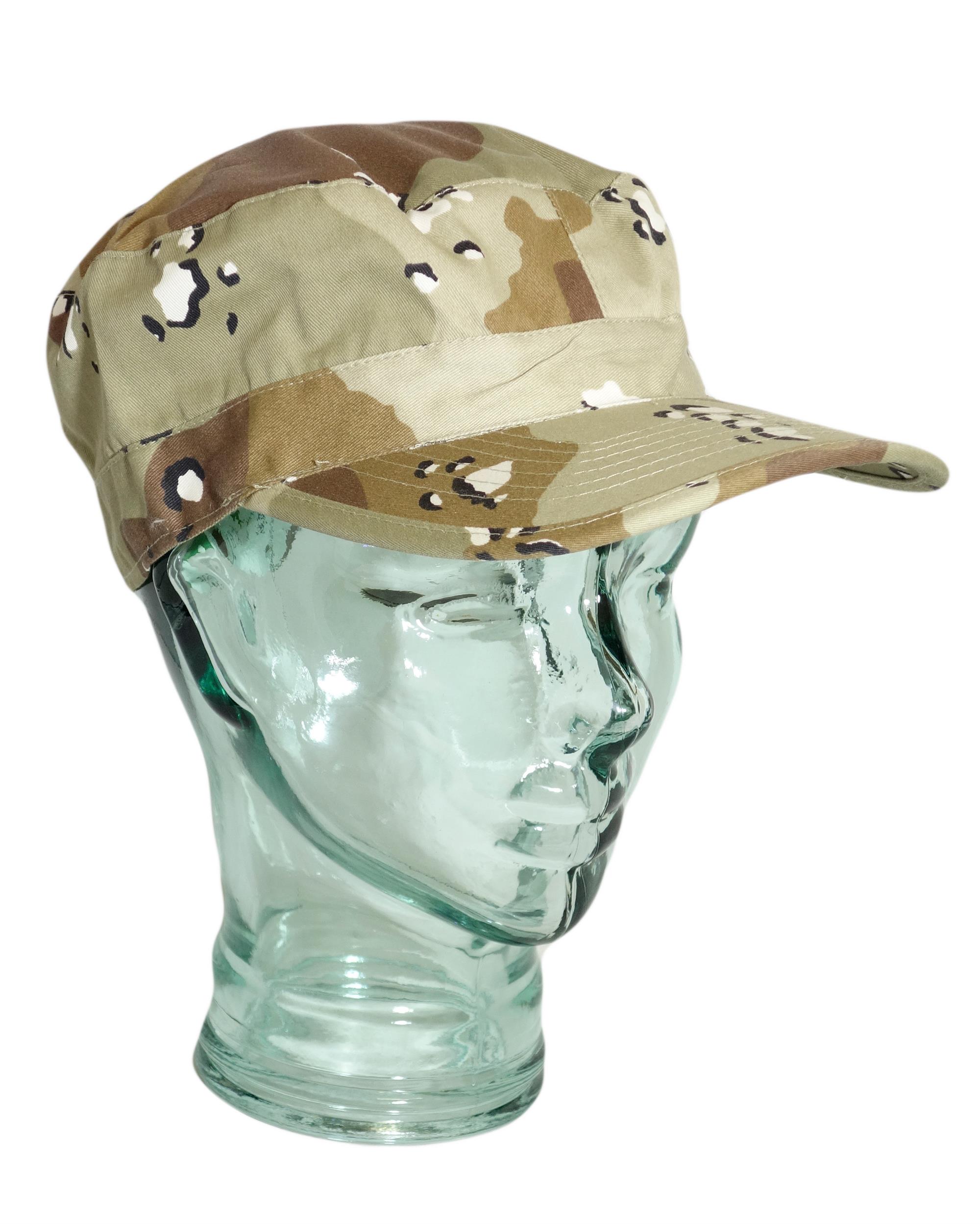 US Army Style BDU Desert Camo B.D.U Style Cap NEW - Surplus & Lost