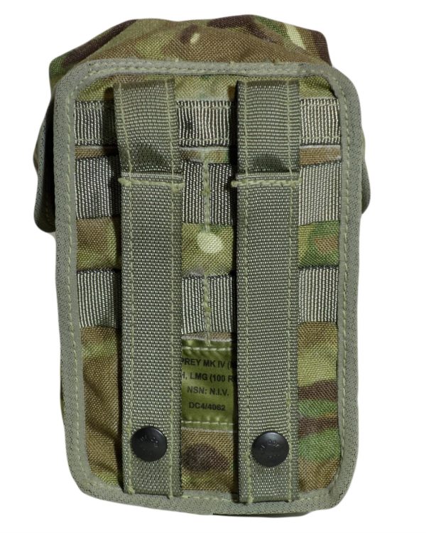 British Army Surplus MTP Molle LMG 100 round pouch - Image 2