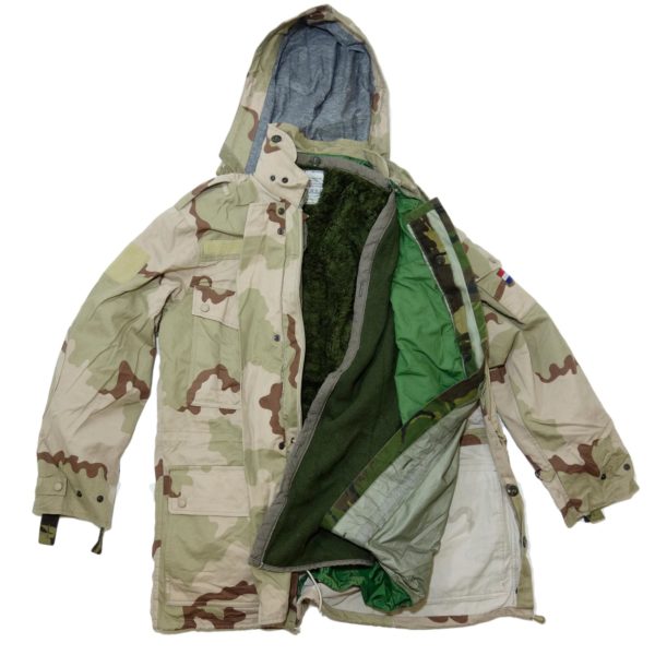 Dutch Army Surplus 3 Layer M65 Jacket Removable Liners Desert Camo - Image 2